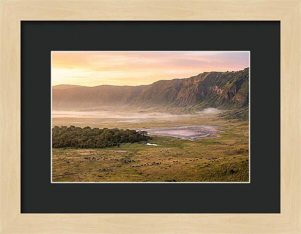 Ngorongoro Crater At Sunrise