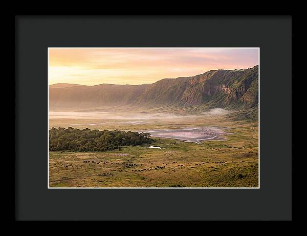 Ngorongoro Crater At Sunrise