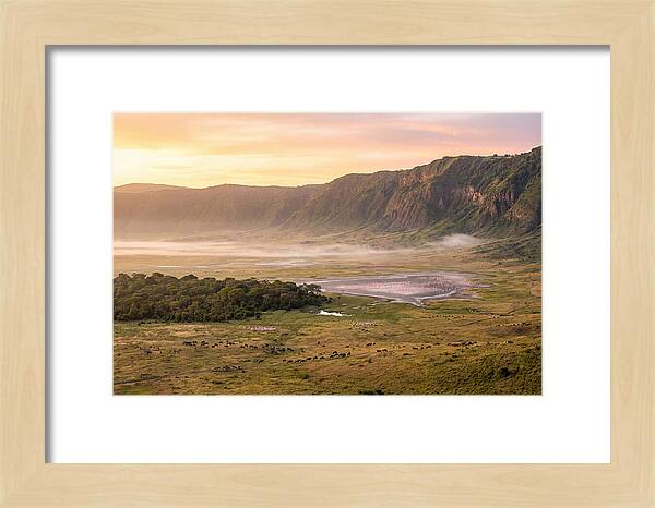 Ngorongoro Crater At Sunrise