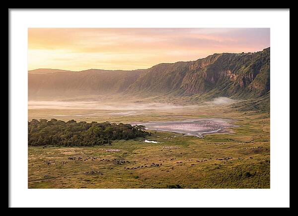 Ngorongoro Crater At Sunrise