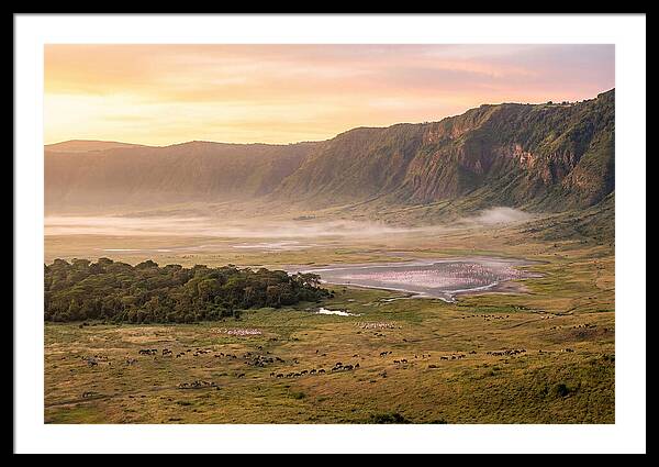 Ngorongoro Crater At Sunrise