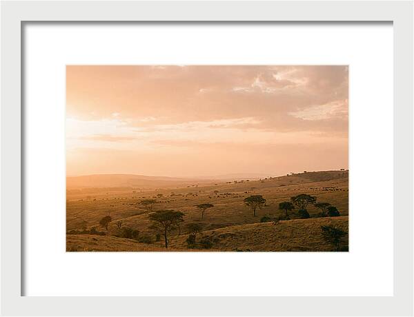 Ngorongoro Crater Vista At Dusk