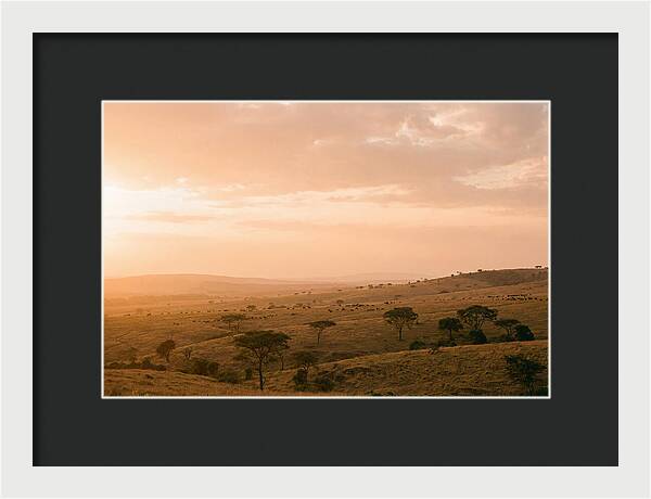 Ngorongoro Crater Vista At Dusk