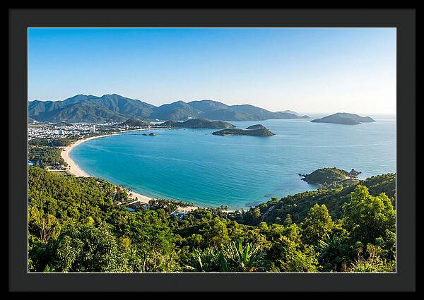 Nha Trang Bay From The Hills Above