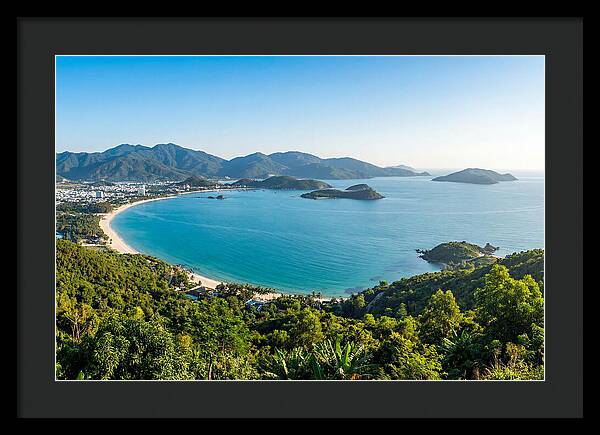 Nha Trang Bay From The Hills Above