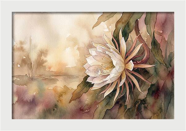Night Blooming Cereus Flower Opening