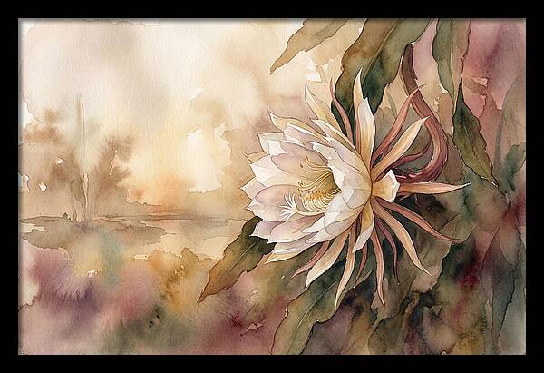 Night Blooming Cereus Flower Opening