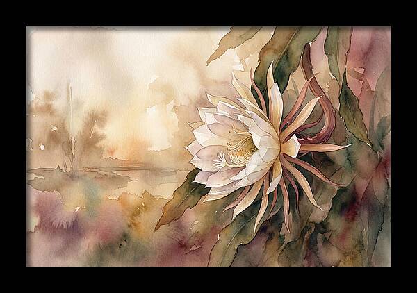 Night Blooming Cereus Flower Opening