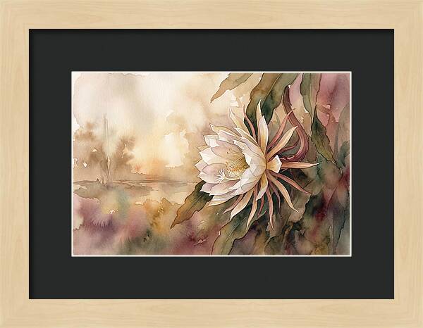 Night Blooming Cereus Flower Opening