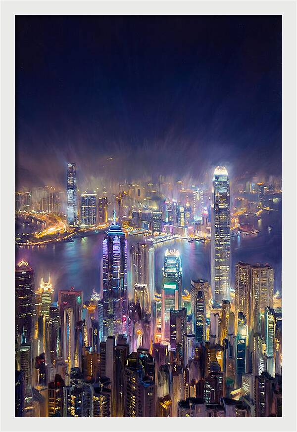 Night City Skyline