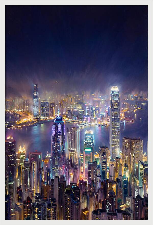 Night City Skyline