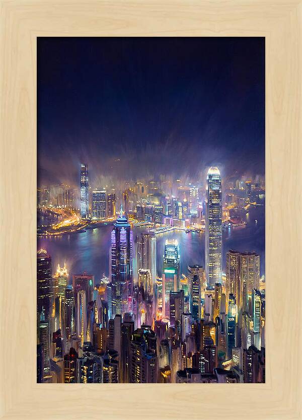 Night City Skyline