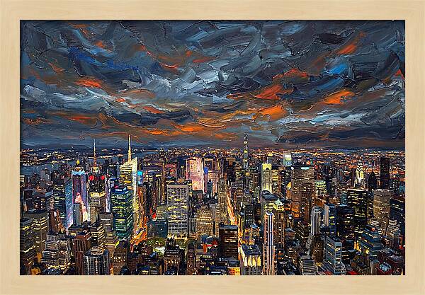 Night City Skyline