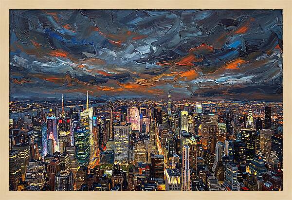 Night City Skyline