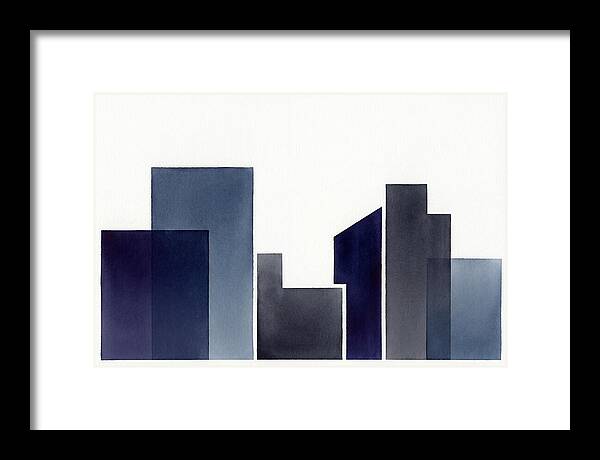 Night City Skyline Minimalism