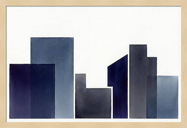 Night City Skyline Minimalism