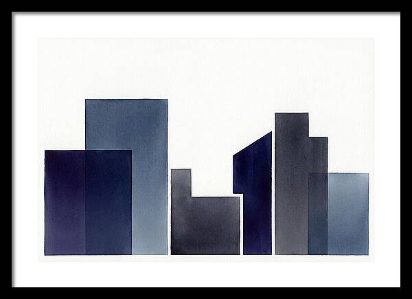 Night City Skyline Minimalism
