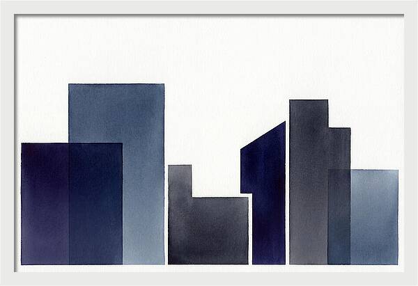 Night City Skyline Minimalism