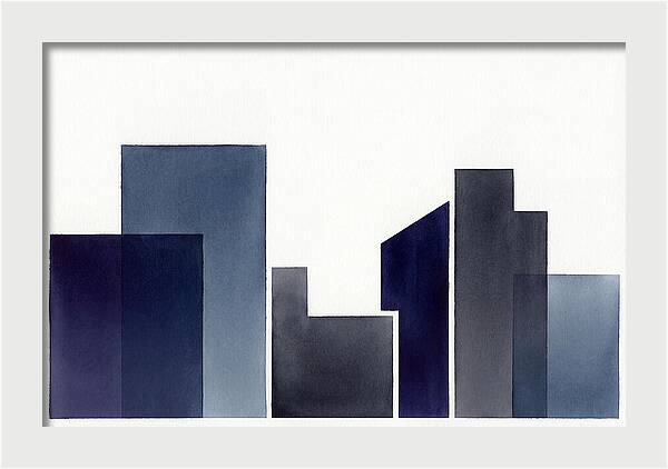 Night City Skyline Minimalism