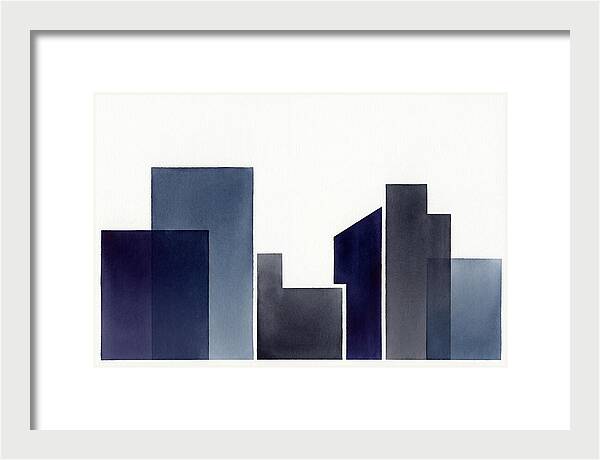 Night City Skyline Minimalism