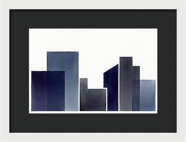 Night City Skyline Minimalism