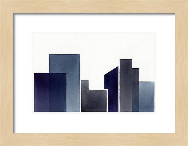 Night City Skyline Minimalism