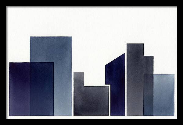 Night City Skyline Minimalism