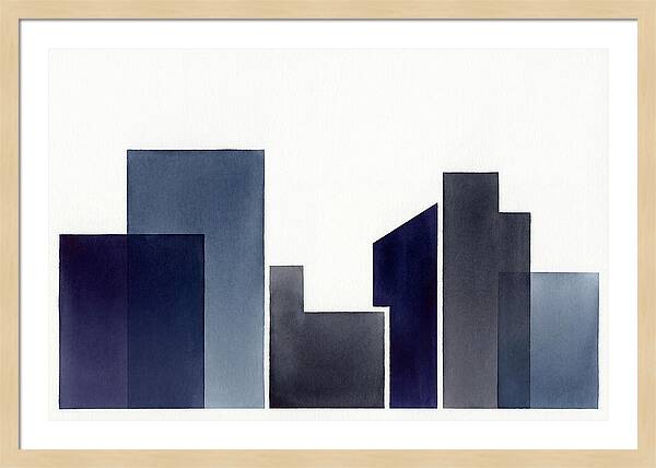 Night City Skyline Minimalism