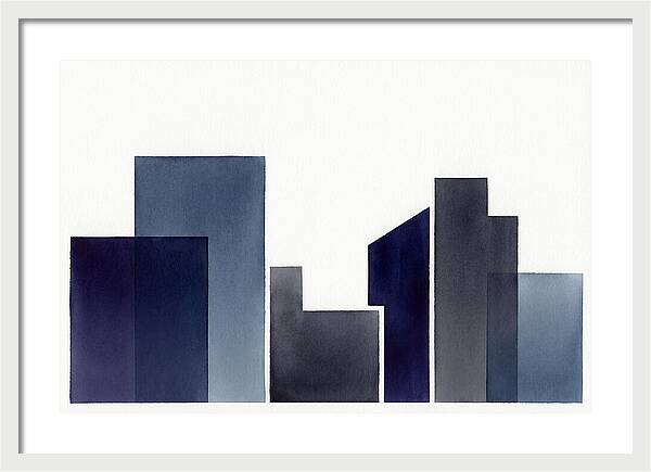 Night City Skyline Minimalism