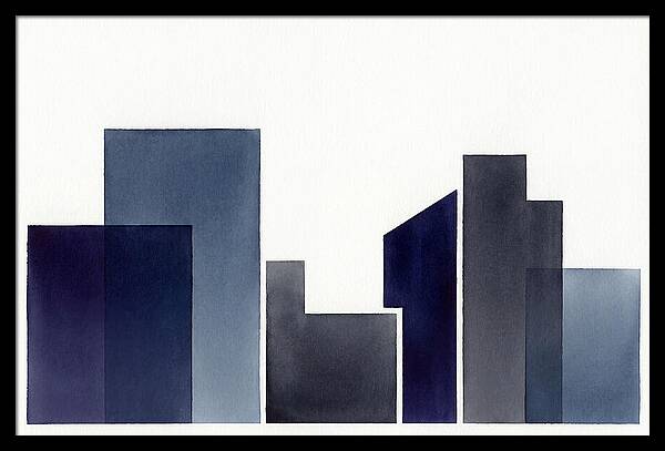 Night City Skyline Minimalism