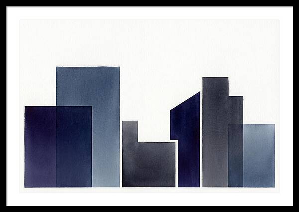 Night City Skyline Minimalism
