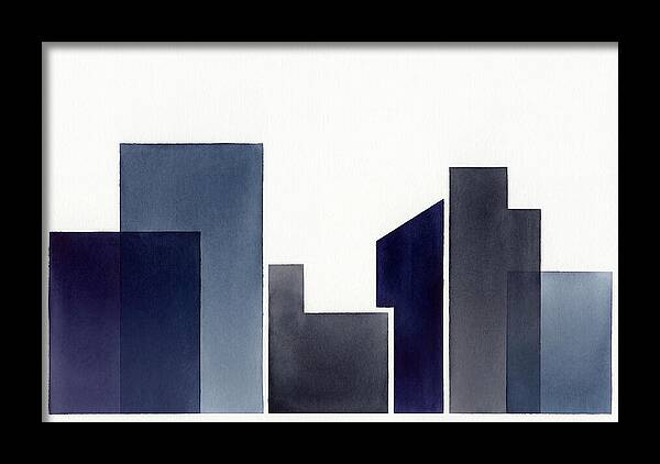 Night City Skyline Minimalism