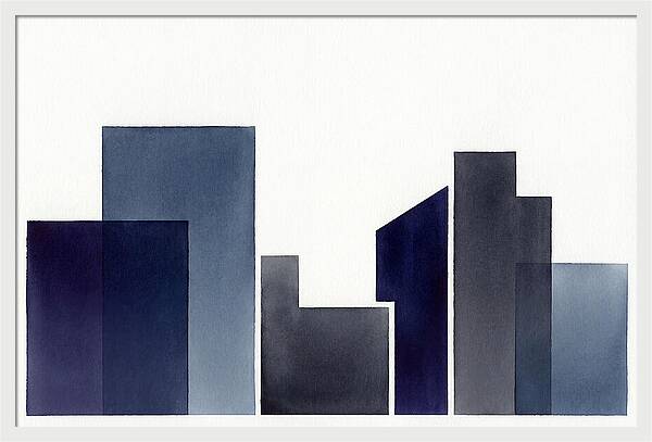 Night City Skyline Minimalism