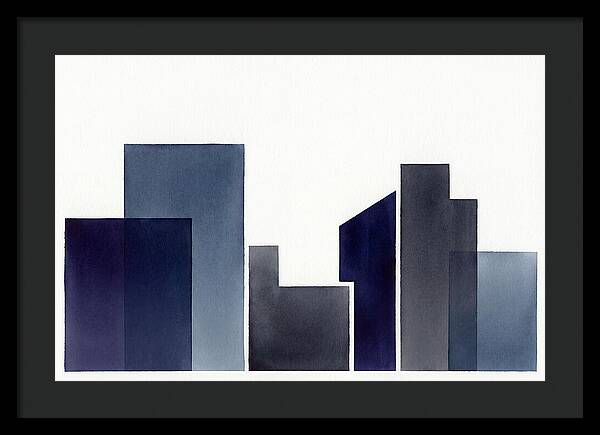 Night City Skyline Minimalism