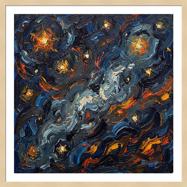 Night Sky In Expressionism