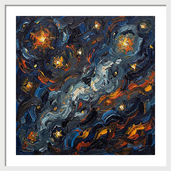Night Sky In Expressionism