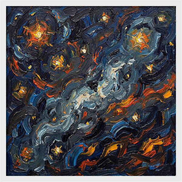 Night Sky In Expressionism