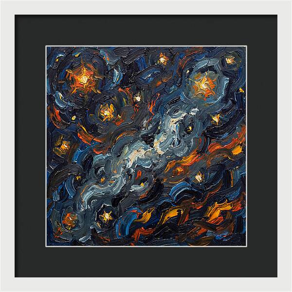 Night Sky In Expressionism