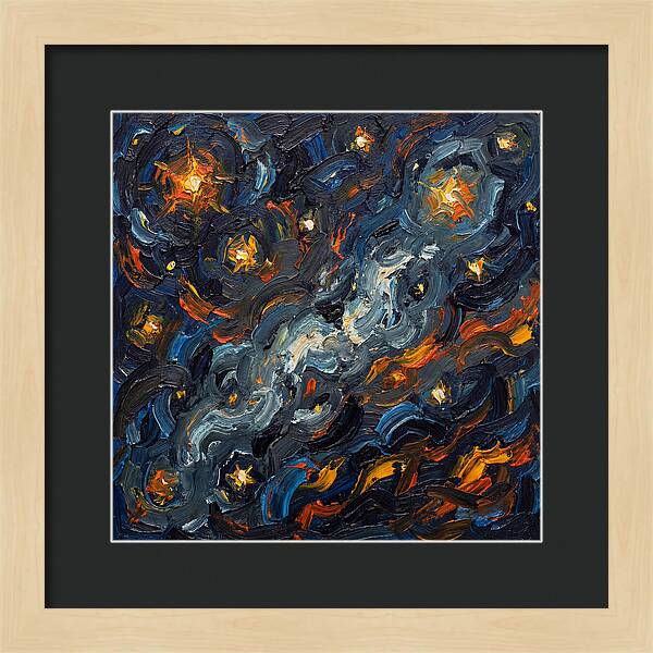 Night Sky In Expressionism
