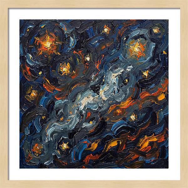 Night Sky In Expressionism