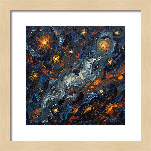 Night Sky In Expressionism