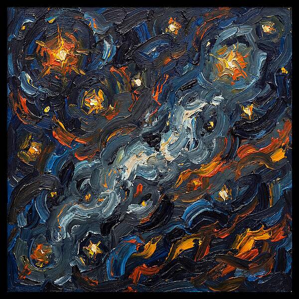 Night Sky In Expressionism