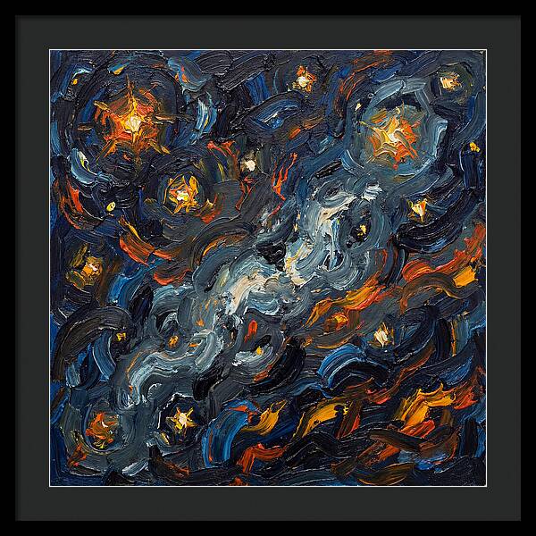 Night Sky In Expressionism