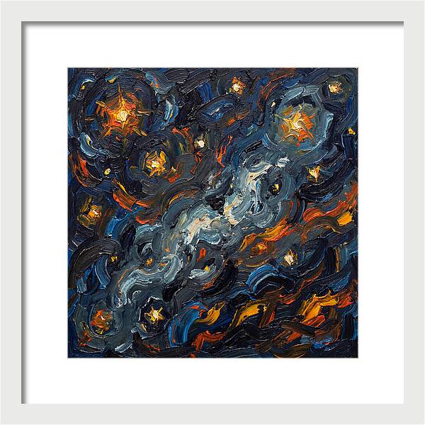 Night Sky In Expressionism