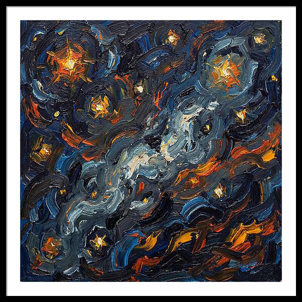 Night Sky In Expressionism