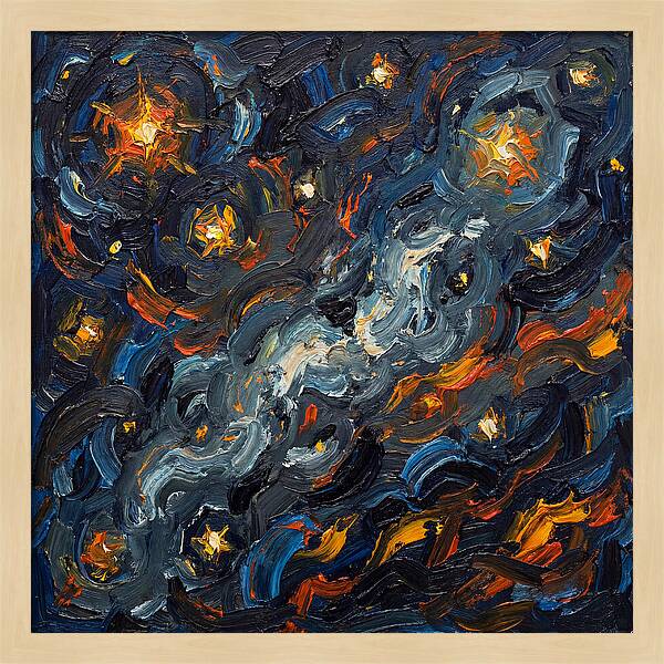 Night Sky In Expressionism