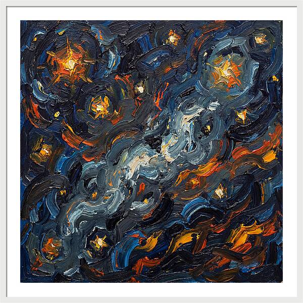 Night Sky In Expressionism