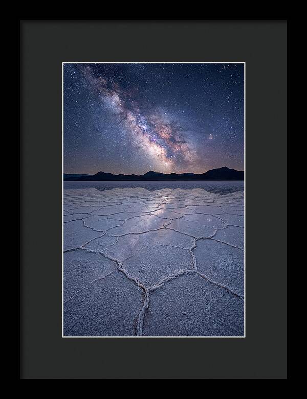 Night Sky Over Bonneville Salt Flats
