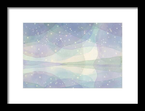 Night Sky Over Calm Waters