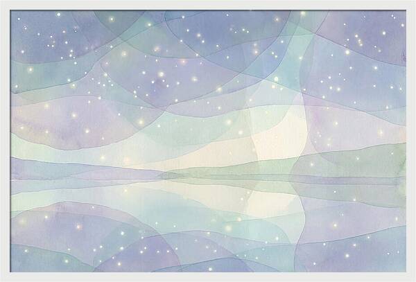 Night Sky Over Calm Waters